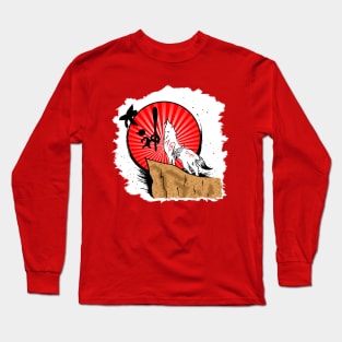 Okami Wolf Long Sleeve T-Shirt